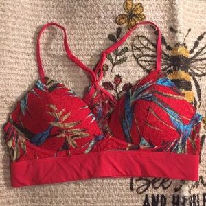 Victoria’s Secret PINK bralette size small, floral